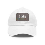 PLAY Dad Hat - Low Profile Adjustable Baseball Cap | PokerCircle Design Studio