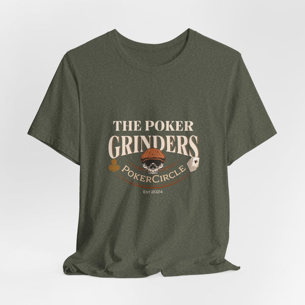 The Poker Grinders T-Shirt - PokerCircle Design Studio - Poker Apparel for Hustlers