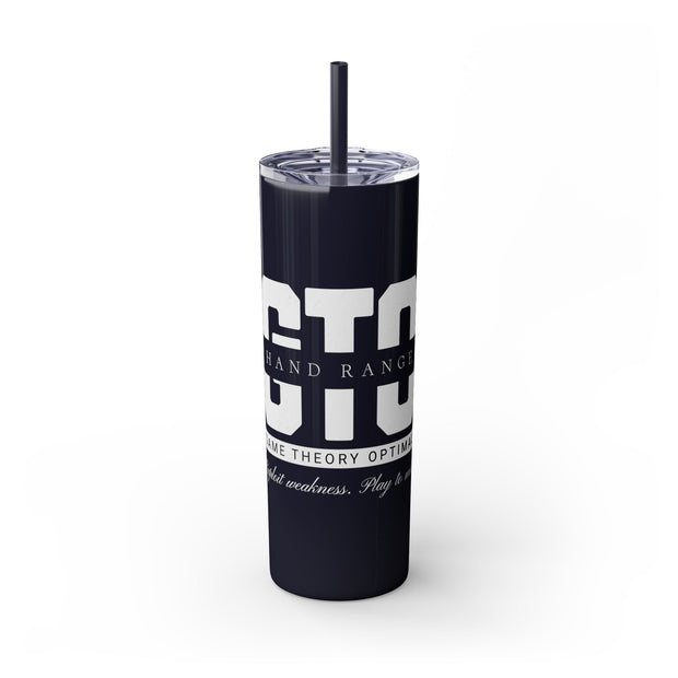 GTO Hand Range – 20oz Stainless Steel Tumbler | PokerCircle Design Studio