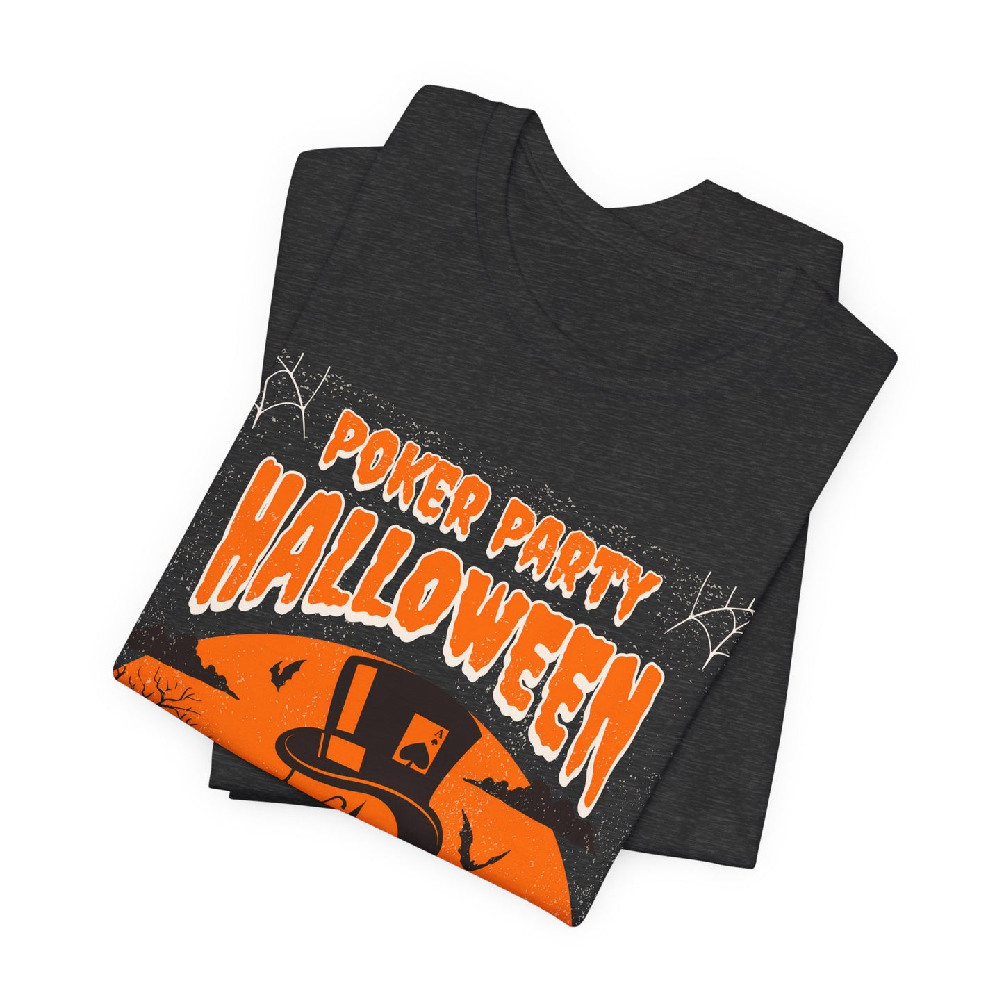 Halloween Poker Party T-Shirt – Spooky Fun & High Stakes Poker Night