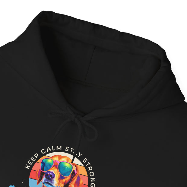 Poker Face Hoodie - Stay Calm, Stay Focused Sweatshirt for Poker Enthusiasts