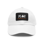 PLAY Dad Hat - Low Profile Adjustable Baseball Cap | PokerCircle Design Studio