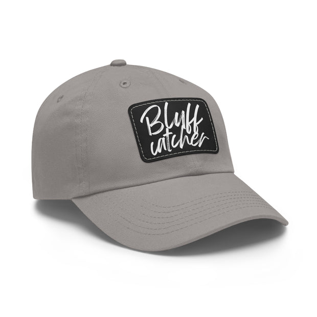 Bluff Catcher Dad Hat - Low Profile Adjustable Baseball Cap | PokerCircle Design Studio