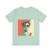 Retro Queen - Women's Vintage Poker Art Graphic T-Shirt | PokerCircle Design Studio