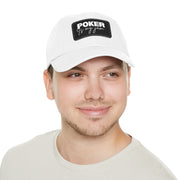 Poker is My Jam Dad Hat - Low Profile Adjustable Baseball Cap | PokerCircle Design Studio