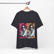 Double Vision - Women's Pop Art Poker Graphic T-Shirt | PokerCircle Design Studio