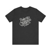 Victory Poker T-Shirt – 'Poker Champion' Bold Tee for Winners