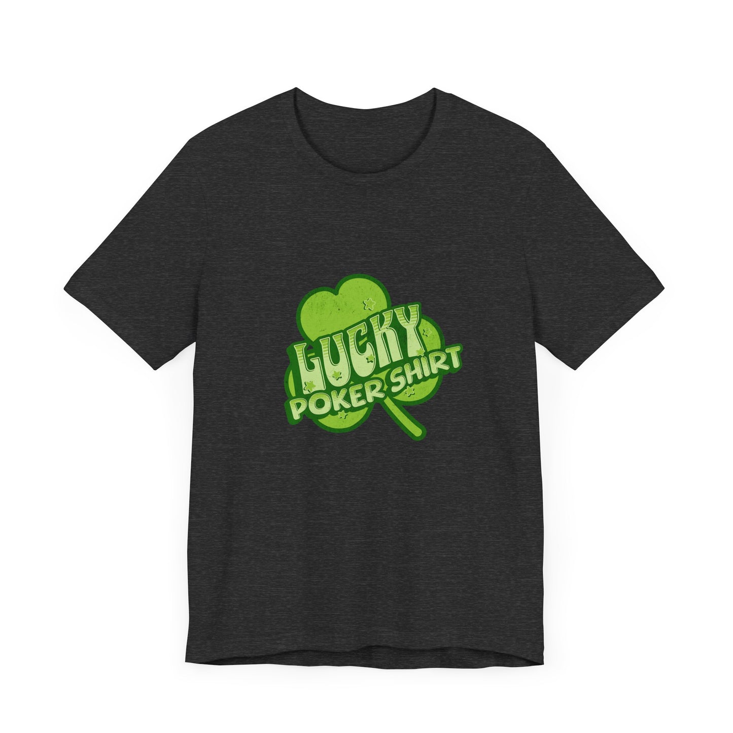 Lucky Poker Shirt – The Four-Leaf Clover Poker Tee for Luck and Style