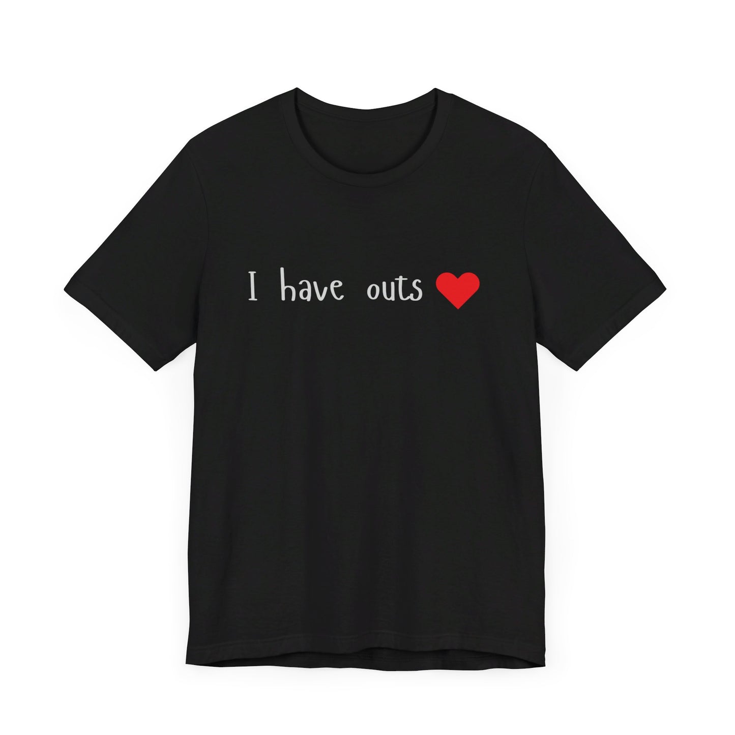 Positive Poker Player T-Shirt – 'I Have Outs' Comfort Tee for Strategic Players