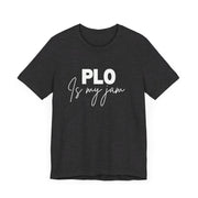 Pot-Limit Omaha Poker T-Shirt – 'PLO is My Jam' Tee for Omaha Enthusiasts