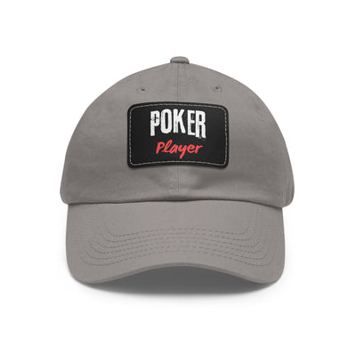 Poker Player Dad Hat - Low Profile Adjustable Baseball Cap | PokerCircle Design Studio