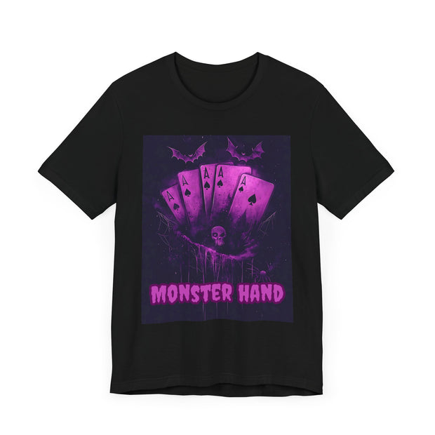 Monster Hand Halloween Poker T-Shirt – PokerCircle Design Studio Limited Edition