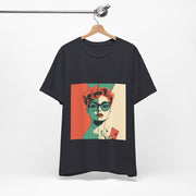 Retro Queen - Women's Vintage Poker Art Graphic T-Shirt | PokerCircle Design Studio