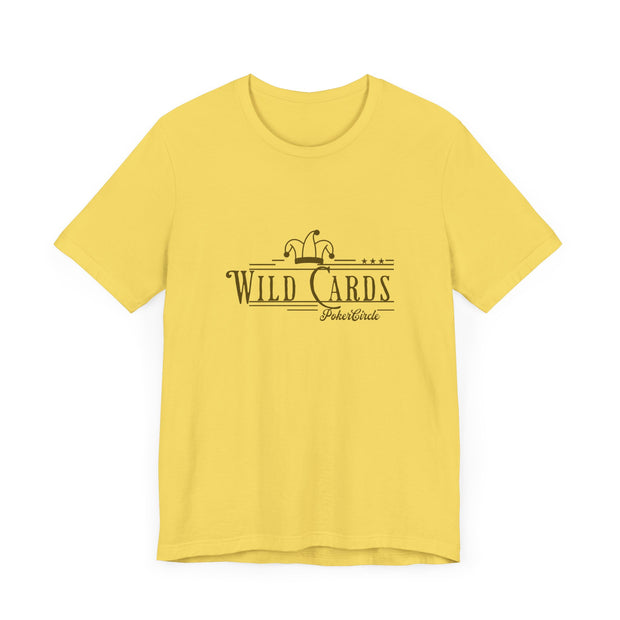 Vintage Poker T-Shirt – 'Wild Cards Western Style' Tee for the Adventurous Spirit