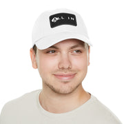 All In Dad Hat - Low Profile Adjustable Baseball Cap | PokerCircle Design Studio