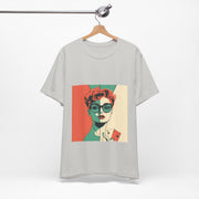 Retro Queen - Women's Vintage Poker Art Graphic T-Shirt | PokerCircle Design Studio