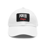 Poker Player Dad Hat - Low Profile Adjustable Baseball Cap | PokerCircle Design Studio