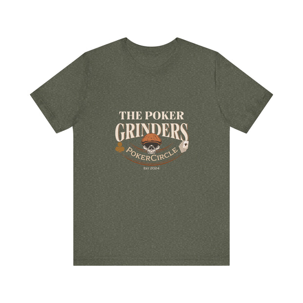 The Poker Grinders T-Shirt - PokerCircle Design Studio - Poker Apparel for Hustlers