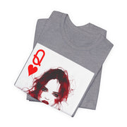 Queen of Hearts Poker T-Shirt – PokerCircle Design Studio