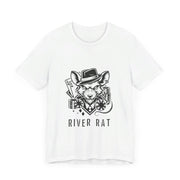 Poker Luck T-Shirt – 'River Rat' Graphic Tee for Card Game Enthusiasts