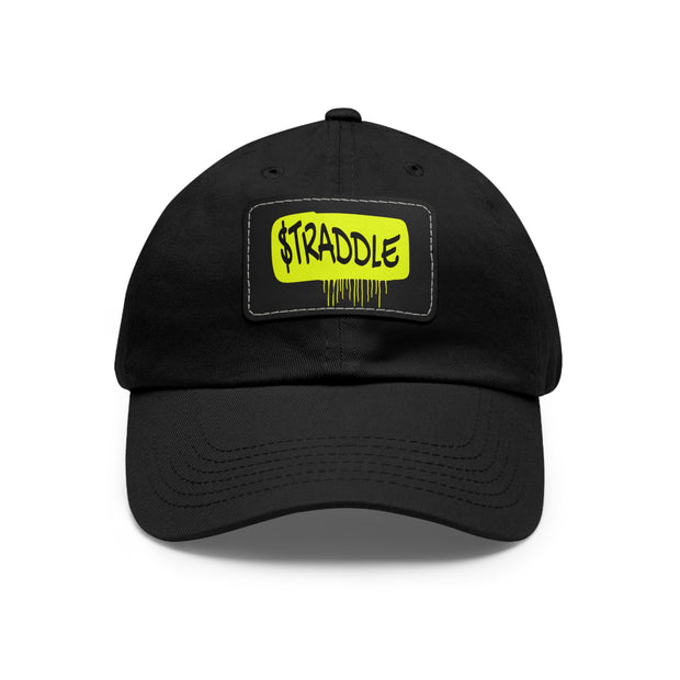 Straddle Dad Hat - Low Profile Adjustable Baseball Cap | PokerCircle Design Studio