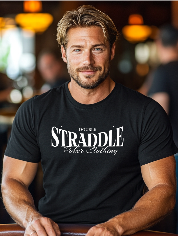 Double Straddle Poker Clothing T-Shirt – Make a Bold Move at the Table